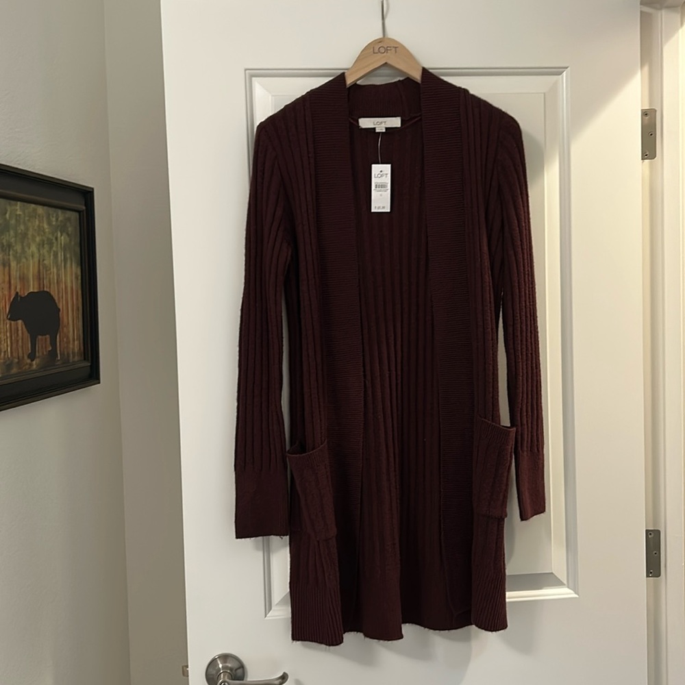 Loft long cardigan